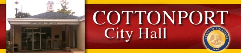 Town of Cottonport Louisiana Header Image