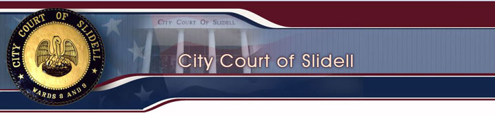 City Court of Slidell Header Image