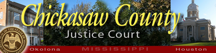 Chickasaw County Justice Court - Dist 2 Header Image
