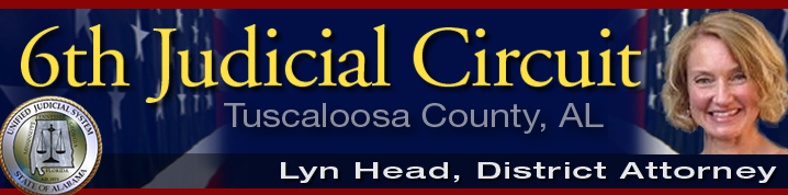 Tuscaloosa County District Attorney (C.L.E.A.N. Program & Restitution) Header Image