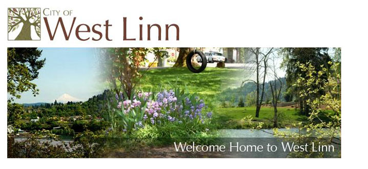 City of West Linn Utilities Header Image
