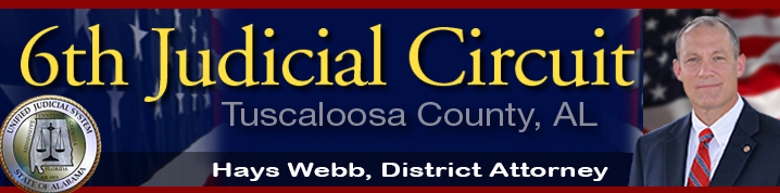 Tuscaloosa County District Attorney (Worthless Check  Unit) Header Image
