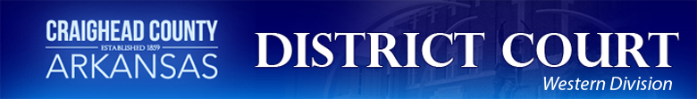 Craighead County District Court - Western Division Bonds Header Image