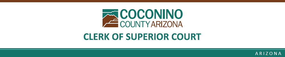 Coconino County Superior Court Header Image