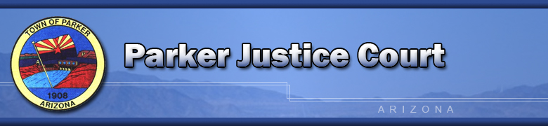 Parker Justice Court Header Image