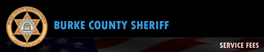 Burke County Sheriffs Office Header Image