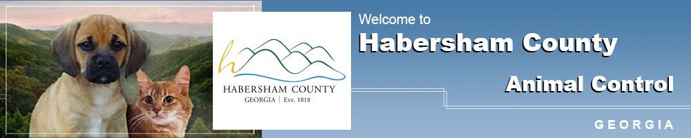 Habersham County Animal Care and Control Header Image