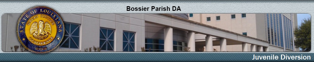 Bossier Parish DA Juvenile Diversion Header Image