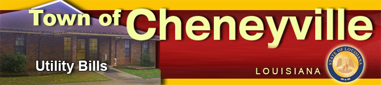 Town of Cheneyville Utilities Header Image