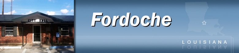 Town of Fordoche Louisiana Header Image