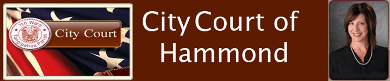 City Court of Hammond Header Image