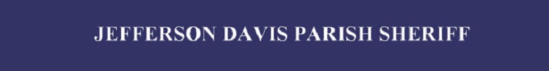 Jeff Davis Parish Sheriff's Office Header Image