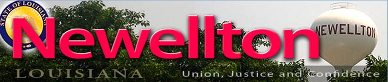 Town of Newellton Utility Department Header Image