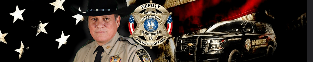 St. Martin Parish Sheriff Header Image