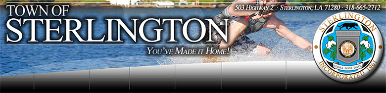 Town of Sterlington - Sewer Payment Header Image