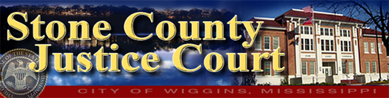 Stone County Justice Court Header Image