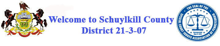 Schuylkill County District 21-3-07 Reiley Header Image