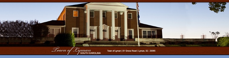 Town of Lyman Hospitality Tax Header Image