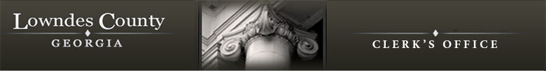 Lowndes County State Court Header Image